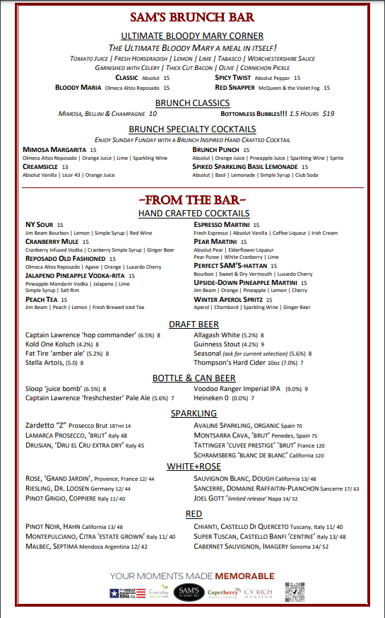 Brunch Bar